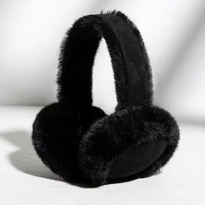 Winter Camel Plush Earmuffs Fashion Plush Padded Earmuffs Warm And Soft Suede Earmuffs Outdoor Cold Protection Maillard Earmuffs