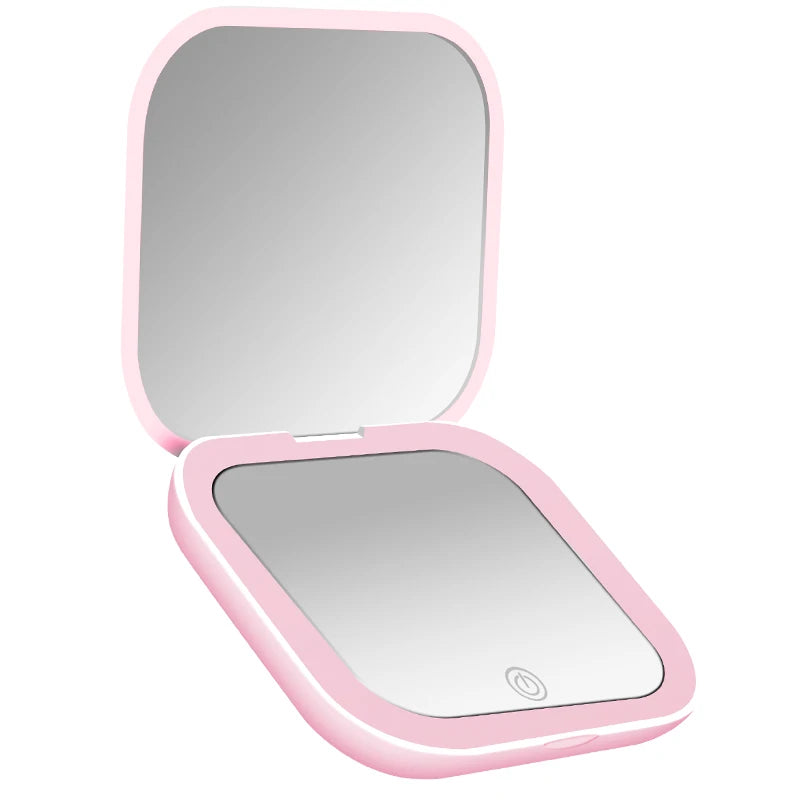 mini miroir make up qui s'allume.