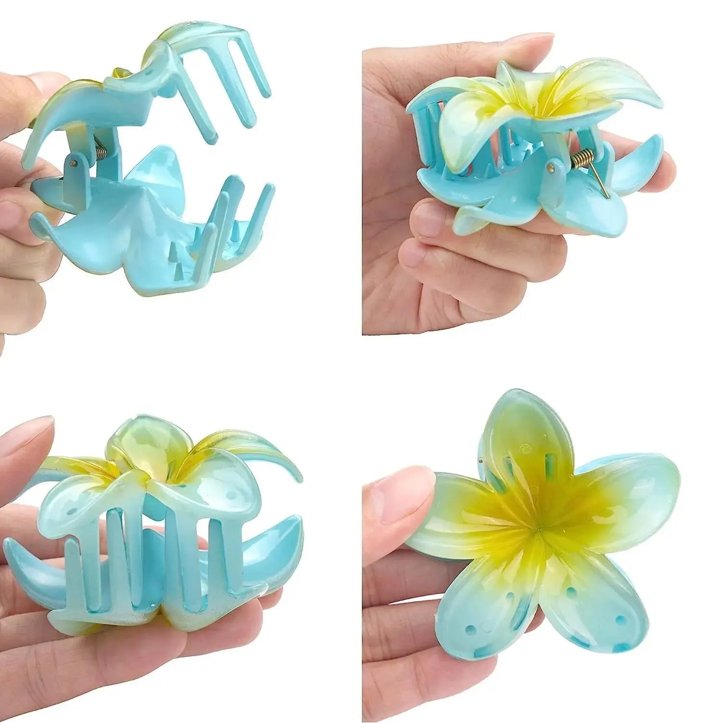 transform your hairstyle into a flower bouquet!
 Add a touch of freshness and elegance to your style with our flower-shaped hair clips. Perfect for an everyday look or a special occasion, these accessories